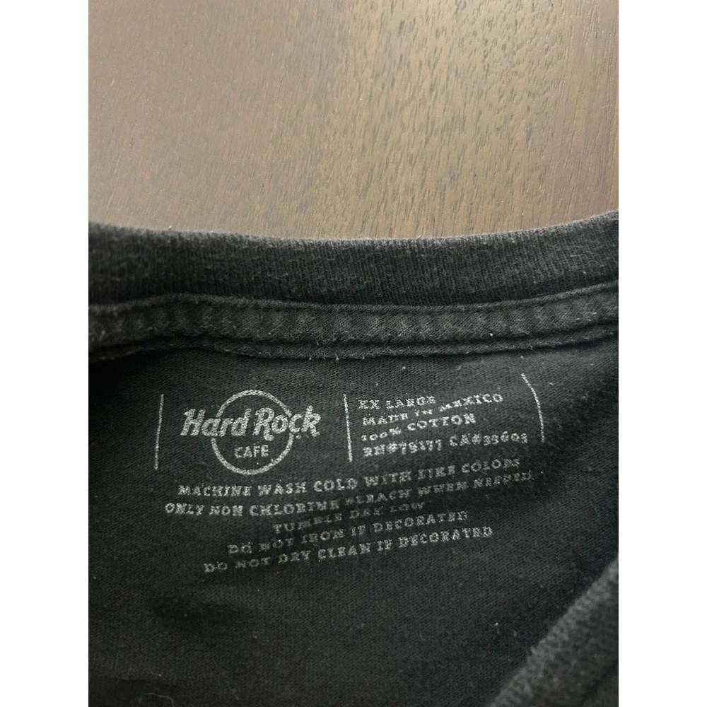 Hard Rock Cafe San Francisco T-Shirt Mens XXL Black Graphic Tee Cotton Short Slv